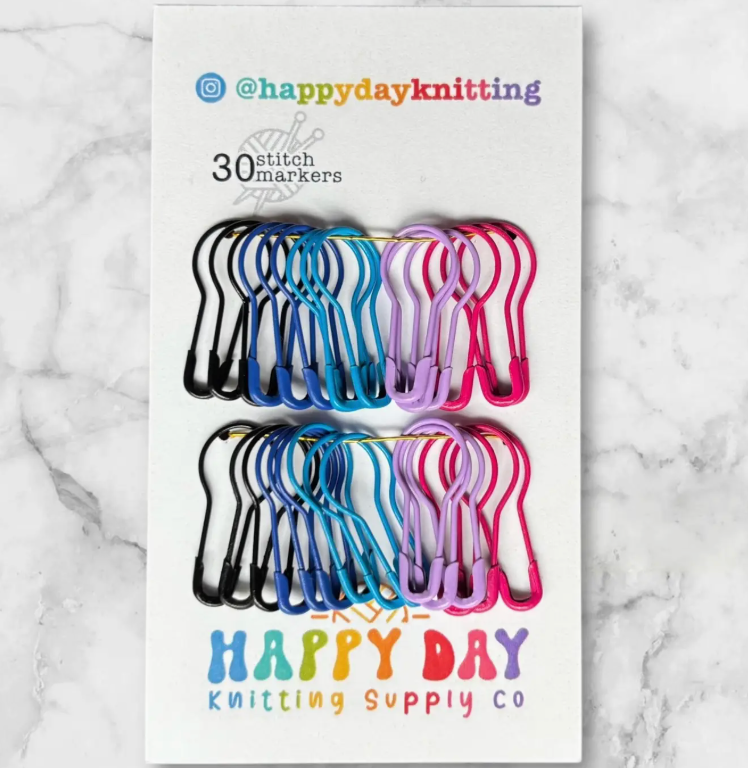 Happy Day Knitting 30 Bulb Pin Stitch Markers