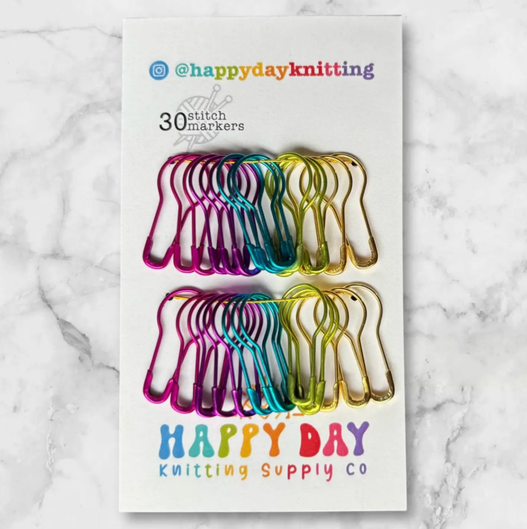 Happy Day Knitting 30 Bulb Pin Stitch Markers