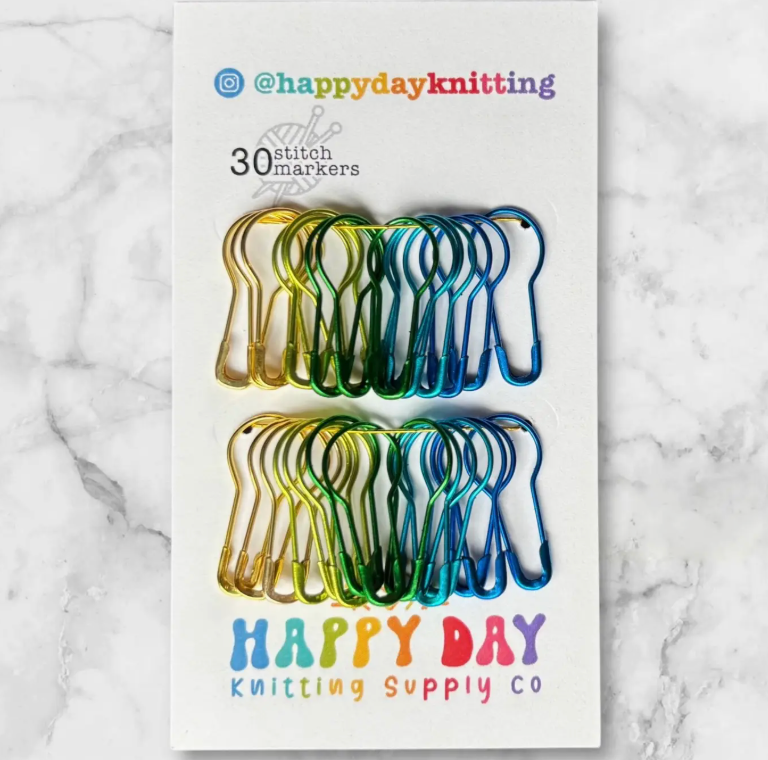 Happy Day Knitting 30 Bulb Pin Stitch Markers