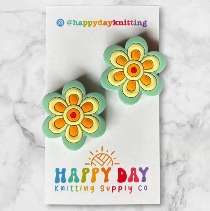 Happy Day Silicone Needle Toppers