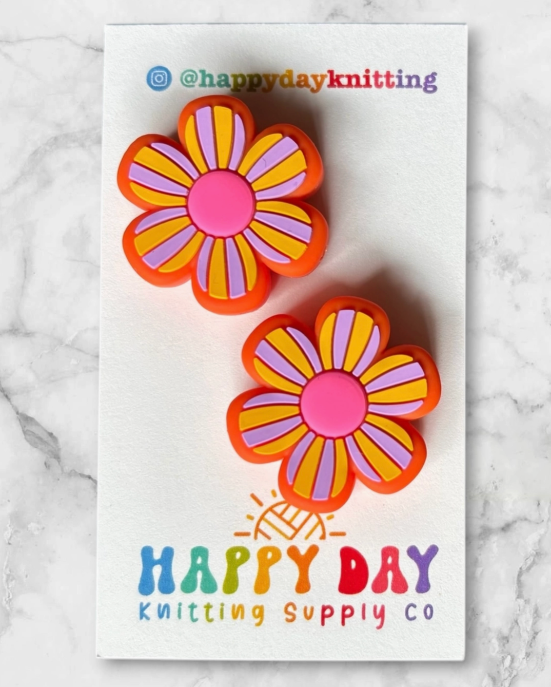 Happy Day Silicone Needle Toppers